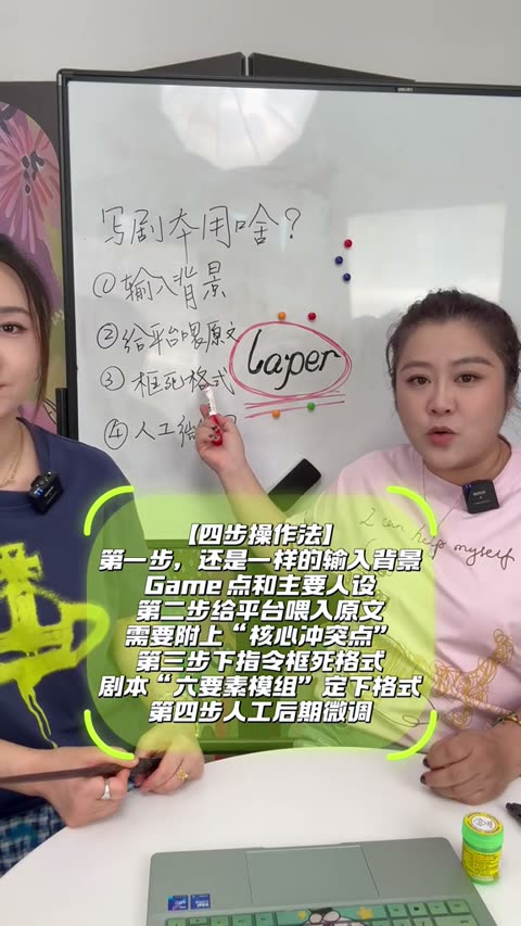 【四步操作法】常驻清单 ＋ 白板进度条
