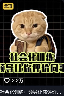 干嘛猫学习局 第3条作品